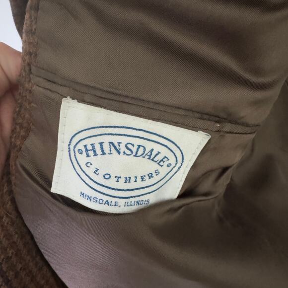 Camelhair Vintage Two Button Long Sleeve Blazer US Men's L - Picture 7 of 8